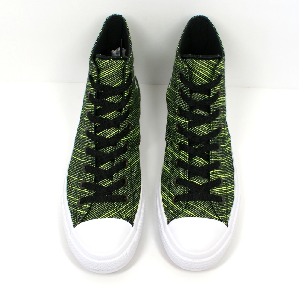 Converse Chuck Taylor All Star 2 Black Green White - Picture 4 of 6